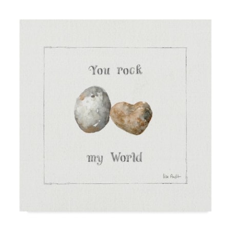 Trademark Fine Art Lisa Audit 'Pebbles And Sandpipers V' Canvas Art, 14x14 WAP05003-C1414GG